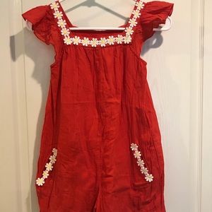 Mini Boden linen romper